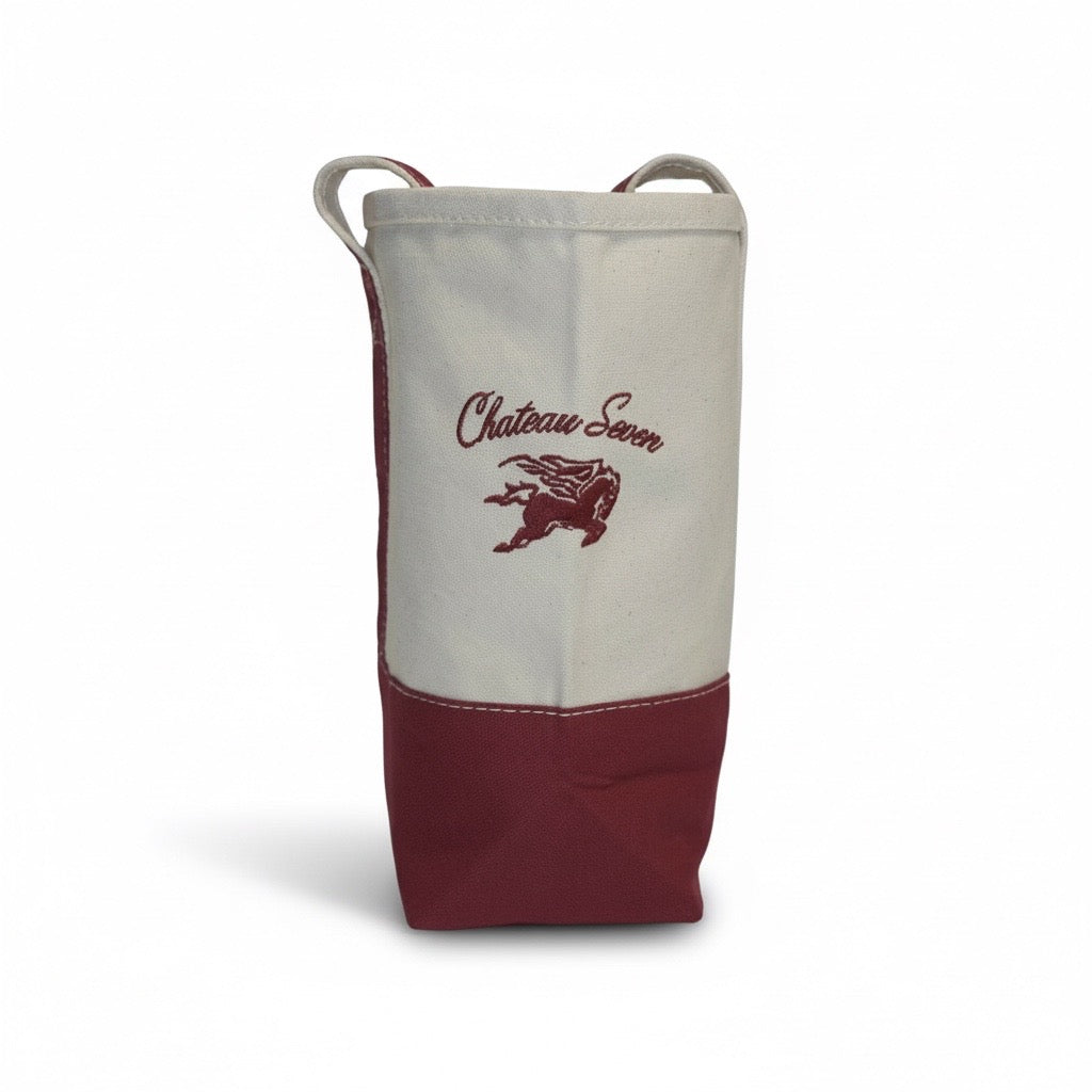 CLASSIC MAROON WINE TOTE